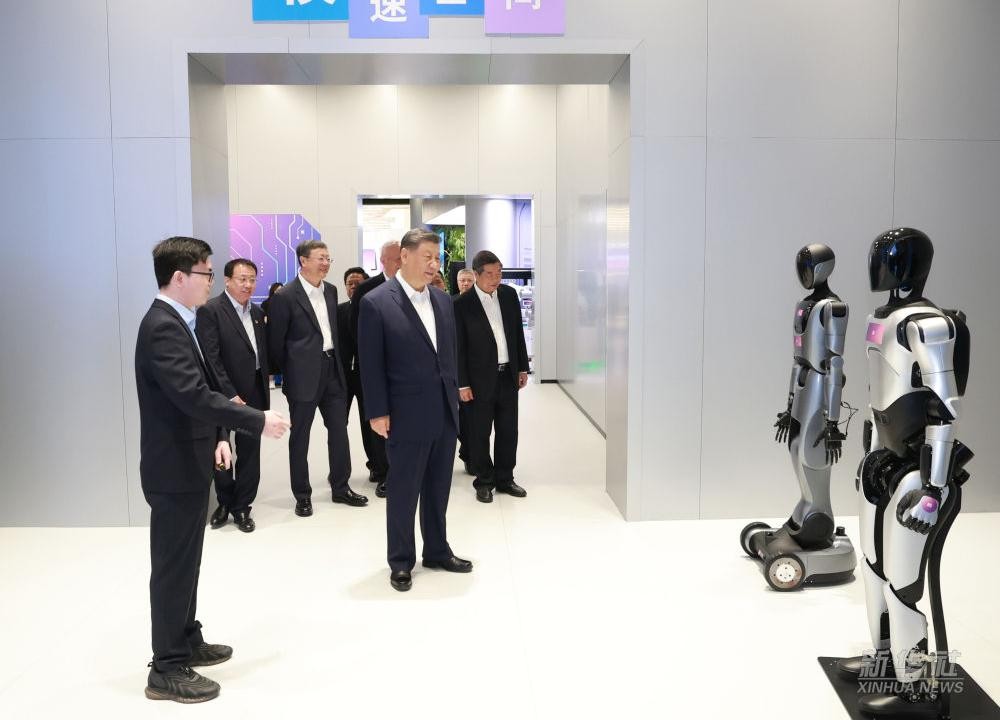 习近平总书记到上海调研，快盈VIII代表具身智能行业汇报进展